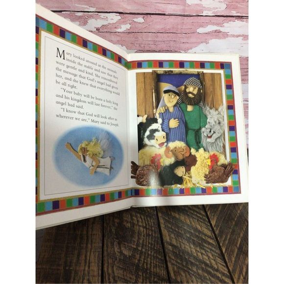 1994 The Christmas Story By The Zigzag Publishing Co. Hardback Book - Picture 4 of 8